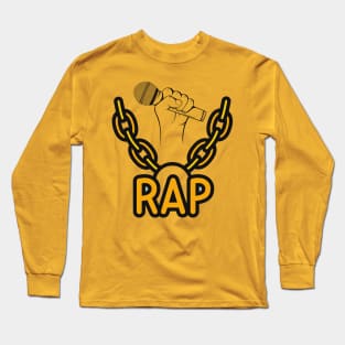 Microphone Rap chain Long Sleeve T-Shirt